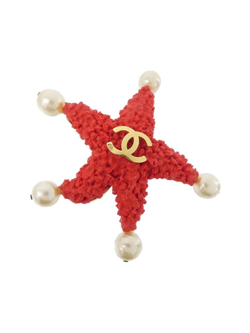 Chanel Vintage Brooch Gold